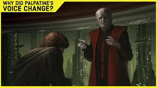 Why Did Palpatine's Voice Change After Killing Mace Windu?