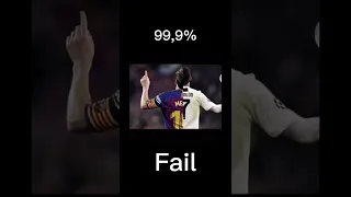 99,9% fail Messi #shorts #football #goats