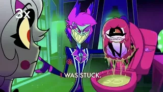 i felt a little quirky so heres a video of the same hazbin hotel song getting slower