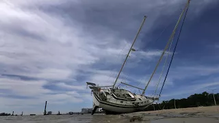 Cars submerged, boats upturned: Hurricane Nate aftermath