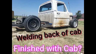 Welding F100 Cab to Grand Marquis Part 3