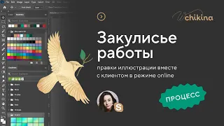 Правки иллюстрации вместе с клиентом в режиме онлайн