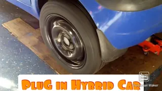 hybrid electric car powered by 72v 2000w hub motors-x-2