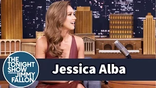 Jessica Alba Teaches Jimmy About Swass