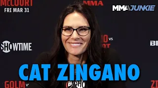 Cat Zingano Talks 'Crazy Lady' Cris Cyborg, Leah McCourt Fight Stakes | Bellator 293