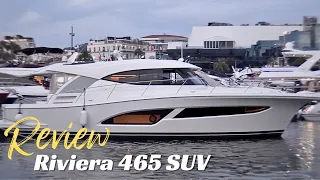 The Best Sport Motor Yacht - 2024 Riviera 465 SUV | BoatTube 465 Motor Yacht