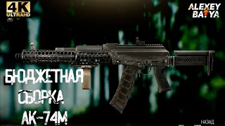 Бюджетная сборка АК-74М. Дешево - не значит плохо. Тарков/Escape from Tarkov