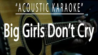 Big girls don't cry - Fergie (Acoustic karaoke)