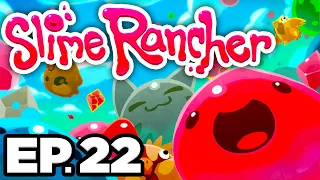 🌟 SO MANY GOLD PLORTS, GOLD GORDO SLIME EXPLODES!!! - Slime Rancher Ep.22 (Gameplay / Let's Play)