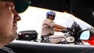 CALIFORNIA POLICE VS COCKY LAMBORGHINI OWNER!