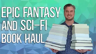 Book Haul January 2023 - Great Fantasy and Sci-Fi Titles