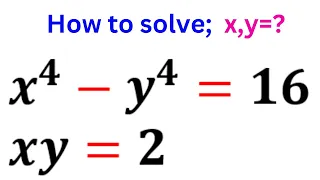 International Math Olympiad Algebra Problem | Find the Value of x,y?