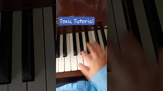 Toxic tutorial #toxic #piano #subscribe #comment #like