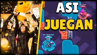 ASÍ JUEGAN LOS MEJORES JUGADORES DEL MUNDO DE BRAWL STARS