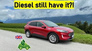 Ford Kuga/Escape Diesel Mild-Hybrid - real-life fuel economy test done by a professional ecodriver