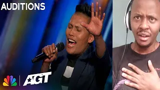 You won't believe Roland Abante's INCREDIBLE VOICE! | Auditions | AGT 2023 REACTION