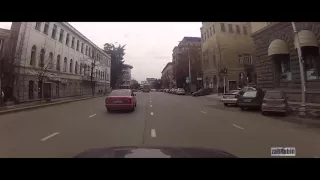 Шашки в потоке. Грузия / Illegal street racing in Georgia