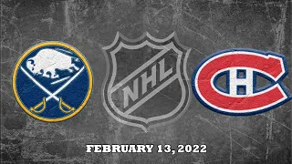 NHL Sabres vs Canadiens | Feb.13, 2022