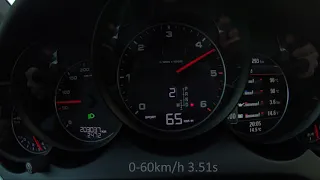 Porsche Cayenne Diesel acceleration 0-100km/h