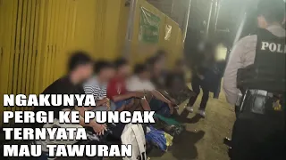 Para Remaja Ini Ngakunya Mau Pergi Ke Puncak Ternyata Ditemukan Ada Niat Untuk Tawuran - 86