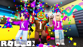 We threw a MURDER PARTY! | Roblox