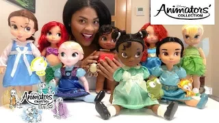 MI COLECCIÓN DE MUÑECAS DISNEY Animators - Angie lu