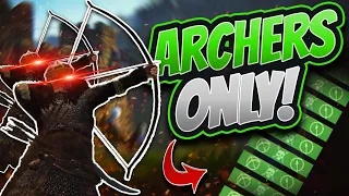 Bannerlord But I ONLY Use ARCHERS!!