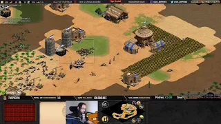 AGE OF EMPIRES 2 ! OGN vs ChinhRoX - Arabia Random Civs