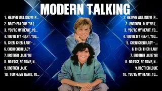 Modern Talking Greatest Hits 2024 Collection   Top 10 Hits Playlist Of All Time