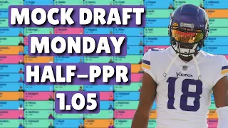 10-Team Half-PPR Mock Draft 1.05 | 2022 Fantasy Football