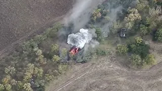 5 БМП, 2 вантажівки та польовий склад окупантів знищили бійці одного с підрозділів ССО