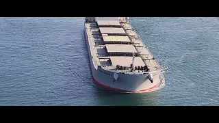 石炭船 CORONA SPLENDER🇯🇵海峡東航、新居浜へ✨