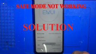 HONOR 10 LITE - (HRY-LX1MEB) - FRP BYPASS - NOT WORKING SAFE MODE SOLUTION - ALL HUAWEI ANDROID 10