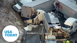 Deadly Pennsylvania Turnpike crash shuts down highway | USA TODAY