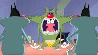 Oggy and the cockroaches - Oggy's Double (S03E34) - Funny Cartoons