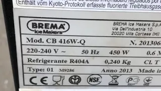 Б/у ледогенератор Brema CB 416W-Q