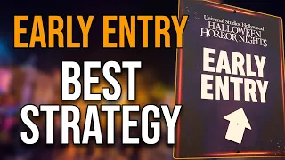 SHORT WAITS at HHN | Paid Early Entry Strategy Guide | Halloween Horror Nights Hollywood 2023