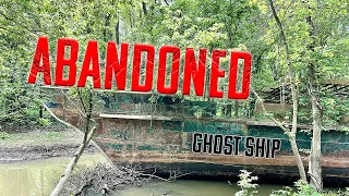 ABANDONED GHOST SHIP - USS Sachem Ruins - Documentary & Tour