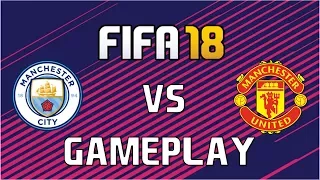 Fifa 18 Gameplay - Legendary Difficulty - Manchester City vs Manchester United
