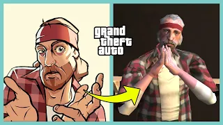 GTA - ARTWORK vs GAME! (2001 - 2020)