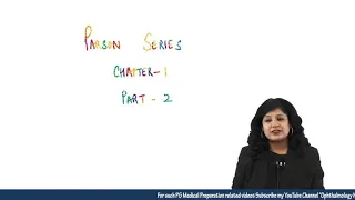 Parson Series Chapter 1_Part 2 || Dr. Niha Aggarwal