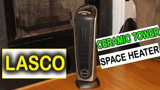 Review of Lasko Ceramic Tower Space Heater with Remote  ⭐