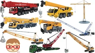 Toy Crane Truck for Kids |  Excavator Toys for Children | SIKU Toys