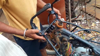 how to install pulsar 220 fairing pulsar 150,180 - bullet singh boisar (Part 01)