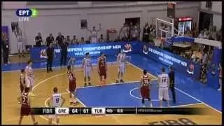 Ελλάδα-Τουρκία 64-61 Τελικός Ευρωμπάσκετ Κ18 2015