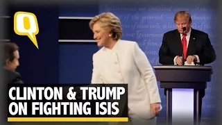 The Quint: Final US Presidential Elections: Clinton & Trump on Fighting ISIS