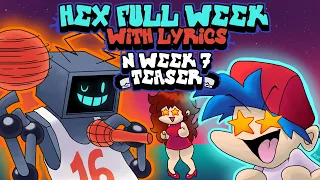 Hex WITH LYRICS + WEEK 7 TEASER By RecD - Friday Night Funkin' THE MUSICAL (Lyrical Cover)