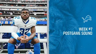 2021 Week 7 Detroit Lions at Los Angeles Rams: Postgame Sound