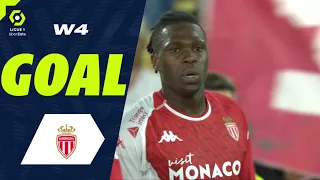 Goal Wilfried SINGO (24' - ASM) AS MONACO - RC LENS (3-0) 23/24