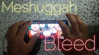 Meshuggah - Bleed 'handcam(Real Drum Cover)(Drum Cover)Short!